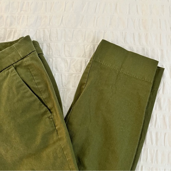 J. Crew Green Ankle Pants - Picture 2 of 4